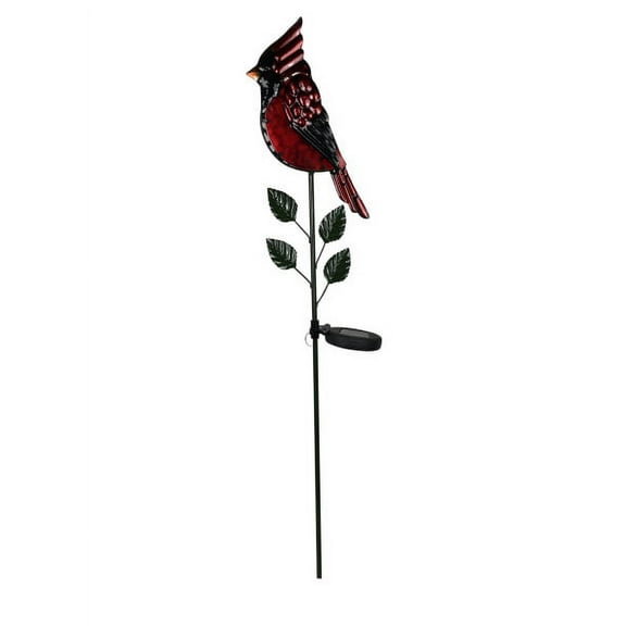 Moonrays 96371 Red Cardinal Solar Stake Light