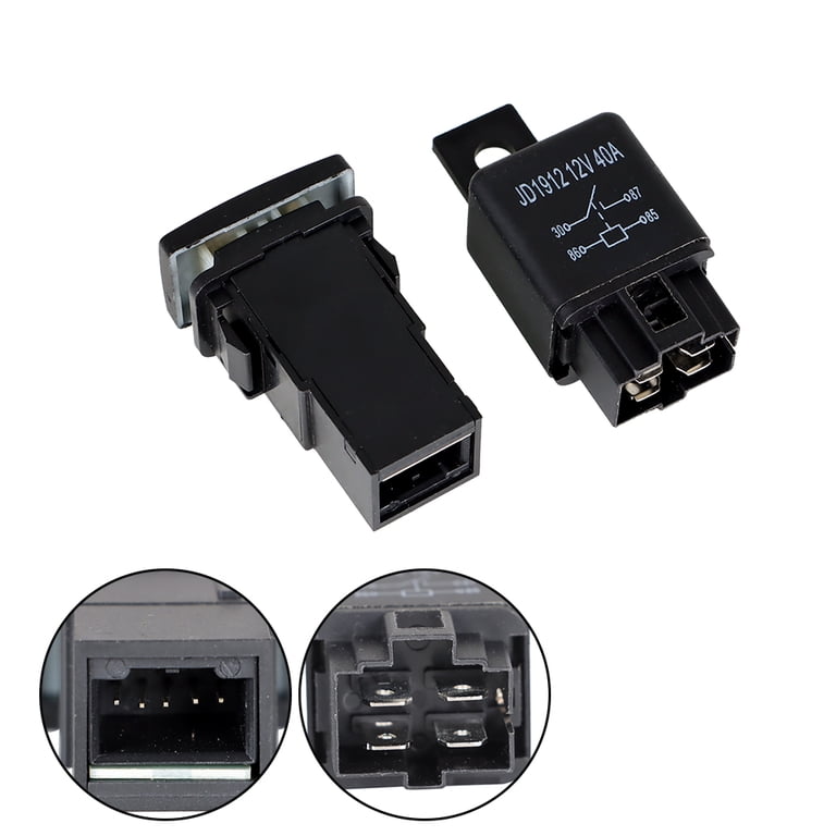SEBLAFF 2Pcs Front Bumper LED Fog Light Assembly with Cover 