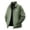 Z17-Army Green, variant on Men's Solid Pocket Zipper Sun Protective Jacket, Summer Light Breathable Soft Comfortable Loose Fit UV Coat, Plus Size Casual Fashion Outerwear