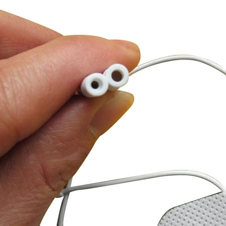 40 PCS Electrodes Pads, Premium Quality Large Snap On Pads Snap On Electrode Pads For di gital Tens/EMS Machines Electrodes Acupuncture di gital Therapy Machine Massager Tools