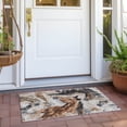 thumbnail image 6 of Addison Rugs Chantille Indoor/Outdoor Transitional Animal Beige Washable Rectangle Rug, 1'8" x 2'6", 6 of 6