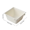 thumbnail image 3 of Adjustable Drawer Organizer Bins, Stackable Plastic Storage Trays with Dividers for Kitchen, Bathroom, Office, and Bedroom Drawer Organization, 3 of 6