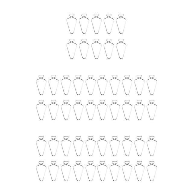 Advancent Gancho de techo de 10 piezas de acero inoxidable, Flexible, letrero colgante automático para oficina, aula, techo F5 Type2 NO2