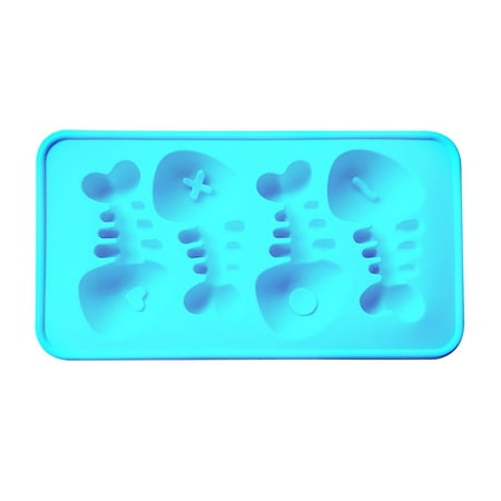 

LBECLEY Sugar Ice Cubes Various Silicone Chocolate Making Molds Food Grade Silicone for Chocolate Candy Ice Cubes Dog Treats Water Light Blue One Size