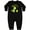 AB-Black, variant on I'm Gonna Be a Big Brother-dino Baby Fleece Romper