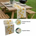thumbnail image 5 of Yellow Flowers Table Runner - 48 Inch Long, Kitchen Dining Table Runner Dresser Scarves, Farmhouse Botanical Watercolor Floral Farmhouse Decor for Coffee Tables Wedding Party Banquet, 5 of 8