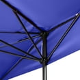 thumbnail image 3 of ABCCANOPY 11FT Patio Half Umbrella With Crank Handle, Blue, 3 of 7