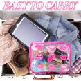 thumbnail image 4 of Bolsas de maquillaje Cunno Preppy Boho Smile Face Flamingo, 6 unidades, 4 of 7
