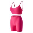 thumbnail image 5 of Women's Workout Clothing Wireless Push-Up Bra and Underwear Set Sports And Fitness Beautiful Back Comfortable Elastic Slim Shorts M, 5 of 9