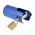 thumbnail image 4 of Funda protectora antirrobo - Hierro metálico de primera calidad - Multifunción - para exterior, jardín, cocina azul, 4 of 5