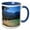 Blue/White, variant on 3drose, Lake Tahoe Sand Harbor Beautiful View Summer Fun Mountains, 11oz Magic Transforming Mug