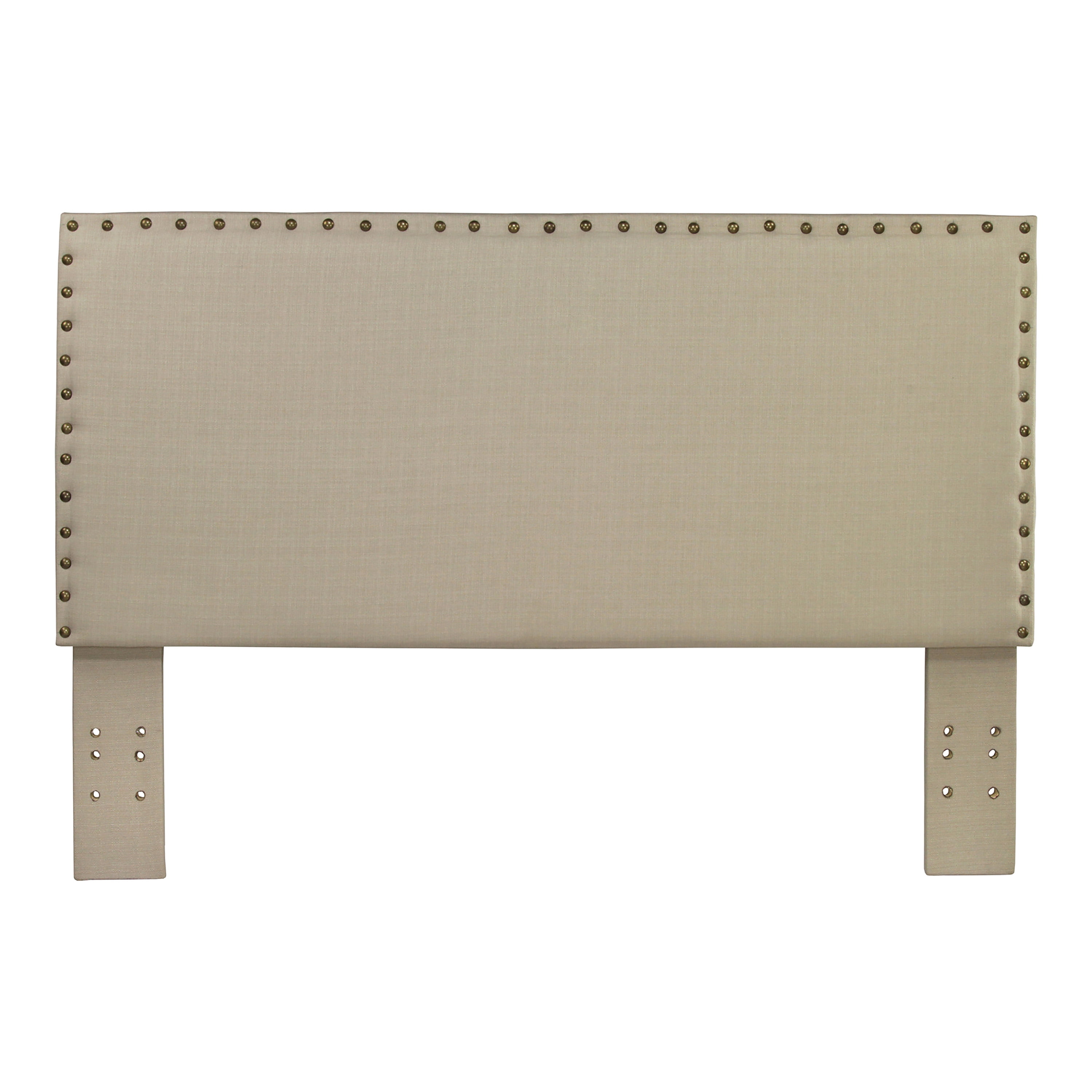 Loto Fabric Full/Queen Headboard, Ivory
