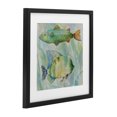 thumbnail image 2 of Stupell Industries Coastal Sweet Fish Duo Watercolor Black Framed Print Under Glass, 13 x 13, by Lorenzo Collective, 2 of 8
