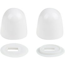 1 Pair of Toilet Bolt Caps Universal Toilet Bowl Bolt Caps Covers Toilet Bowl Lid Installation Accessories