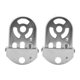 thumbnail image 4 of Pedales traseros de bicicleta, reposapiés antideslizantes para bicicleta, pedales plegables para reposapiés de asiento trasero para bicicleta de, 4 of 9