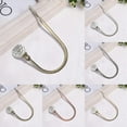 thumbnail image 4 of Door Towel Rack Curtain Alloy U Shaped Crystal Wall Hook Electro Galvanized Curtain Hook, 4 of 4