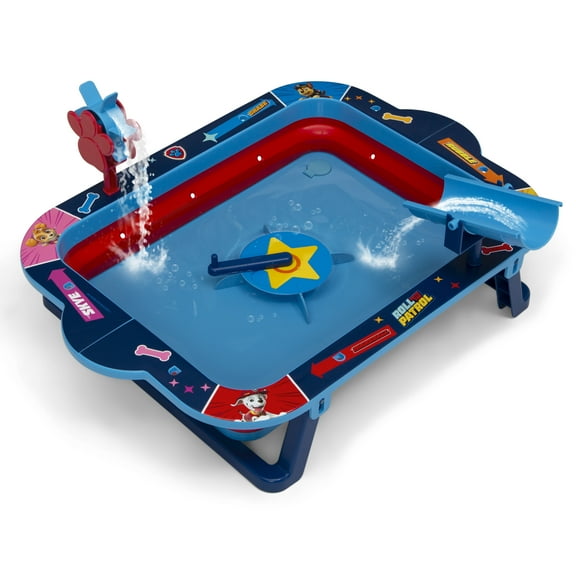 PAW Patrol Water Activity Table by Delta Children - Collapsible & Portable - Ideal for Travel, Blue