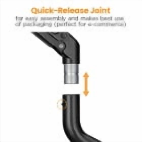 Impact Mounts Dual Arm LCD MONITOR DESK STAND MOUNT BRACKET SPRING ASSISTED 17-32"