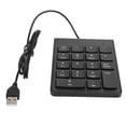 thumbnail image 2 of Teclado USB de 18 teclas teclado numérico Teclado USB Cableado Digital Mini Contabilidad financiera Numérico Expandir Teclado de número de escritorio ANGGREK Otros, 2 of 8