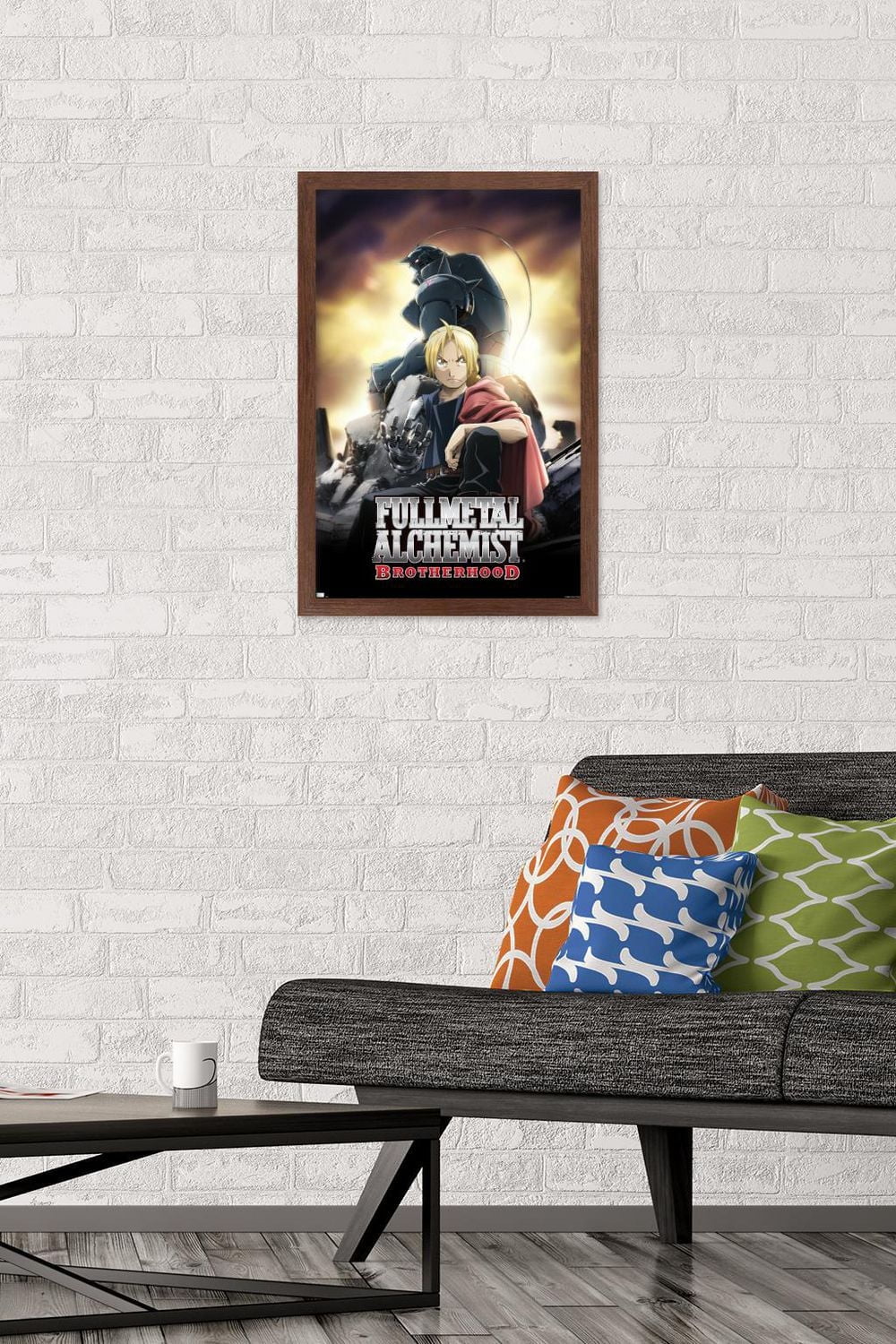 Fullmetal Alchemist: Brotherhood - Key Art 1 Wall Poster, 22.375" x 34"