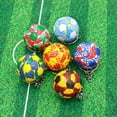 thumbnail image 3 of Llavero con colgante de bolsa esférica con diseño de la Copa del Mundo de fútbol de Qatar, 3 of 6
