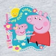 thumbnail image 2 of CafePress - Peppa Pig: My Little Sister - Cute Infant Bodysuit Baby Romper - Size Newborn - 24 Months, 2 of 4