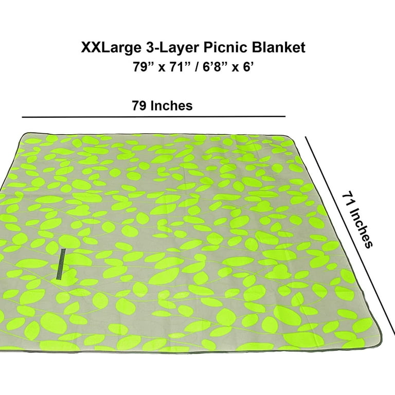 Picnic blanket measurements outlet