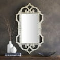 thumbnail image 2 of Mark&Day Wall Mirror, Herwijnen Traditional Brown Arched Crowned Top Vanity Mirrors for Bedroom Living Room Bathroom and Entryway Home Decor, Mounted Polystyrene Frame (40" H x 21" W x 2" D), 2 of 4