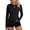 #0181-Black, variant on Rash Guard for Women Sun Protection Long Sleeve Workout Tops with Pockets Dry Fit Hiking Swim Shirt