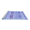 thumbnail image 2 of Ahgly Company Machine Washable Indoor Rectangle Abstract Blue Contemporary Area Rugs, 8' x 12', 2 of 4