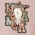 thumbnail image 6 of Wild Bobby Western Ma Steer Pink And Grey Distressed Pop Culture Unisex Hoodie Sweatshirt, Blush Pink, Large, 6 of 6