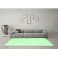 thumbnail image 3 of Ahgly Company Indoor Rectangle Solid Emerald Green Modern Area Rugs, 6' x 9', 3 of 4