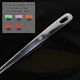 thumbnail image 2 of 2 Pieces Stainless Steel Hot Pot Scoop Cookware Soup Spoon Rice Scoop Colander Spoons Kitchen Ladle Flatware for Dining Table Restaurant, 2 of 9