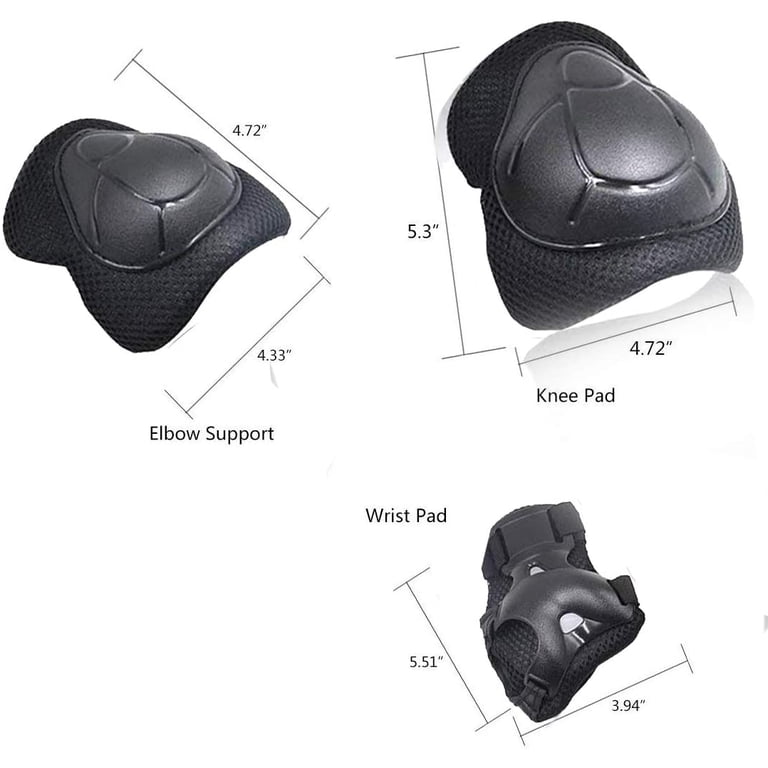 Somnr Kids Protective Gear Set, Black photo 5