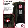 thumbnail image 4 of CANADA WEATHER GEAR Boys' Winter Jacket - Heavyweight Teflon Canvas Parka Coat (Size: 8-20), 4 of 7