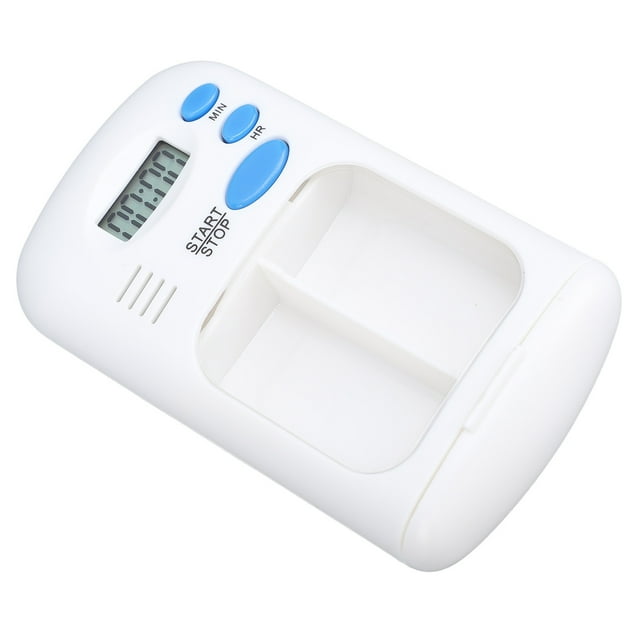 Distributeur de Minuteur de Médicaments, Alarme Automatique de Rappel de Médicaments Minuteur Haute Précision pour Prescriptions