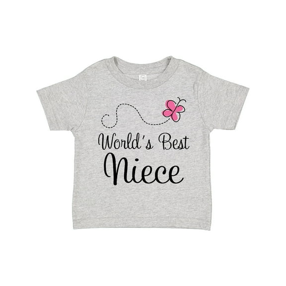 Inktastic Worlds Best Niece Girls Toddler T-Shirt