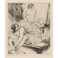 thumbnail image 3 of Albert Sterner 12x14 Black Modern Framed Museum Art Print Titled - Ladies of the Ballet (1932), 3 of 5