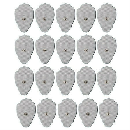 10/20 Snap On Electrode Pads For D igital Tens/EMS Machines Electrodes Acupuncture D igital Therapy Machine Massager Tools
