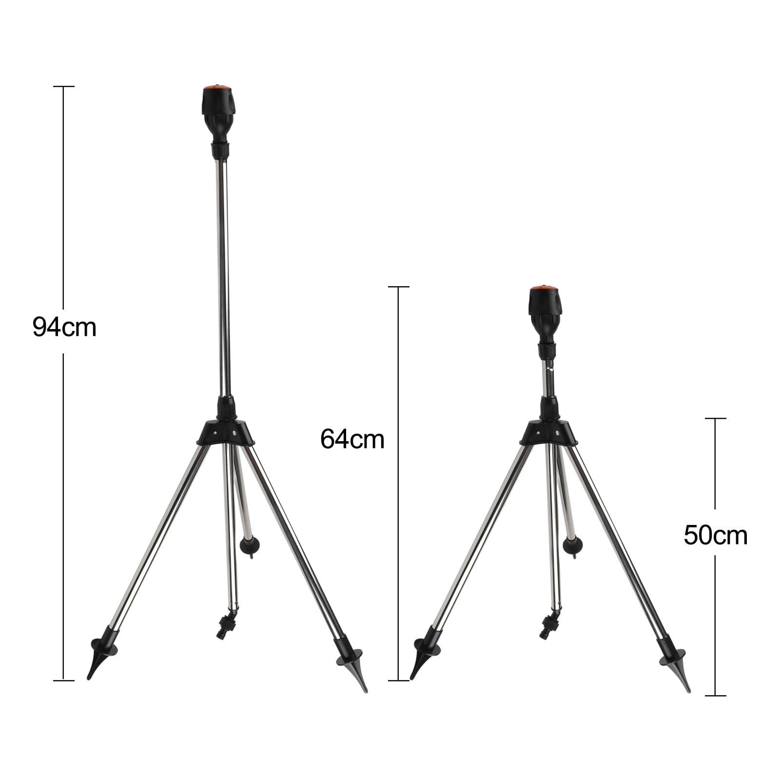 Rotating Tripod Sprinkler Stainless Steel Garden Automatic Rotary Irrigation