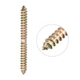 thumbnail image 4 of 6x70mm Hanger Bolts, 80 Pack Double Ended Thread Wood to Wood Dowel Screws, 4 of 5