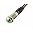 thumbnail image 3 of Alpinetech PL8B-G Green 12V 8mm 5/16" LED Metal Signal Indicator Pilot Dash Light, 3 of 4