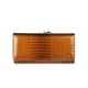 thumbnail image 5 of Jumpingount Cartera larga de cuero con cierre de cremallera para mujer, monedero de almacenamiento para mujer, tarjetero, bolso de mano, regalo de Naranja 2piezas, 5 of 6