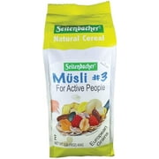 Seitenbacher All Natural Cereal #3 Musli For Active People - 1 lb Pack of 2