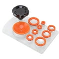 thumbnail image 3 of Watch Suction Back Case Opener, Rotation Handle Die Watch Cover Remover Aluminium Alloy Ergonomic Design Silicone  For Maintenance Orange, 3 of 8