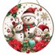 thumbnail image 3 of Adornos Navideños de Madera de 7,8 Pulgadas para Árbol de Navidad, Impresión Hd, Adornos Navideños, Adornos para Árbol de Navidad., 3 of 5