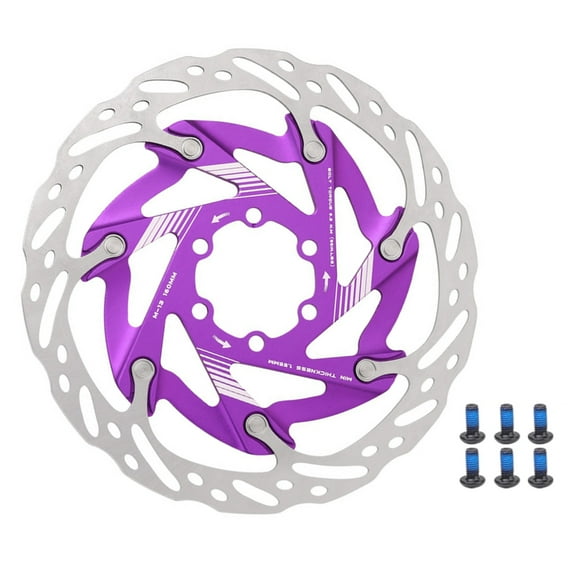 Center Hydraulic Disc Brake Rotor 160mm Central Locking Bicycles Disc Brake Rotor for Road Bike Mountain Bike Rotors