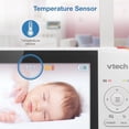 thumbnail image 2 of VTech VM924 Monitor de bebé con pantalla remota de 5" con zoom panorámico, inclinación y cámara, batería de hasta 31 horas para transmisión de audio y video de 17 horas, largo alcance hasta 1000 pies,, 2 of 5
