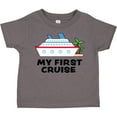 thumbnail image 3 of Inktastic My First Cruise with Cruise Ship and Palm Trees Boys or Girls Toddler T-Shirt, 3 of 5