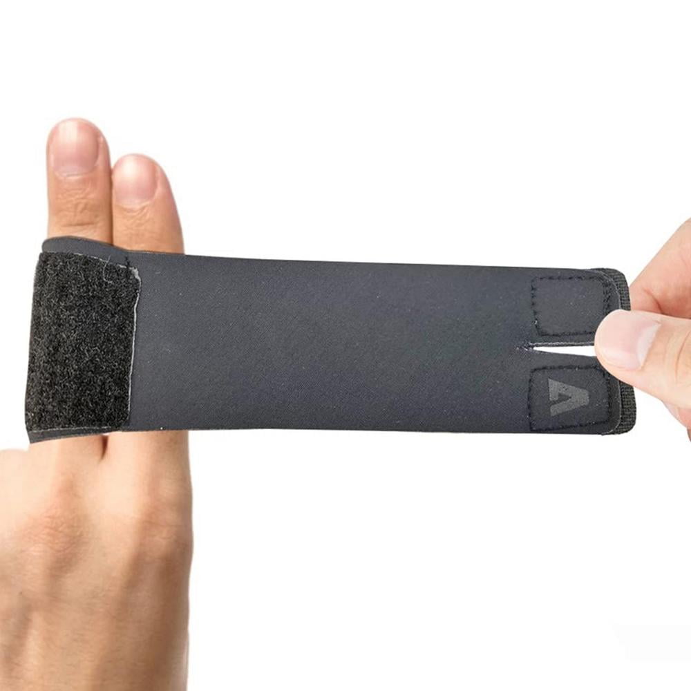 Laideyi Finger Splint Adjustable Jammed Finger Support Nylon Finger